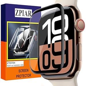 ZPIAR 2 Pack for Apple Watch Series 10 42mm Tempered Glass Screen Protector, Easy Installation, Bubble-Free, 9H Hardness, Anti-Scratch, Strong Adhesion