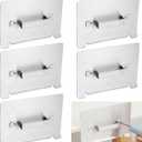 Shimeyao 6 Pcs Stackable Door Painting Stands 11 x 8 Inch Stainless Steel Metal Paint Racks Doors Kitchen Cabinet Painting Tools for Stacking Flipping Drying (Stainless Steel Color)