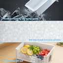 W10670844 Refrigerator Ice Bucket Replacement for Whirlpool Ken.More May.tag Refrigerator Replace W10850492 4378073 AP5989704 PS11731153 EAP11731153 7WRS22FDBF00 by TOMOON
