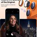 TORRAS 3-Year Ultimate Durability for iPhone 17 Pro Max/17 Pro Camera Lens Protector-1:1 Invisible Fit & Ultra Clarity, Military-Grade 9H+ Aerospace Glass Anti-Scratch Easy Installation, Cosmic Orange