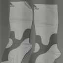 Mojo Unisex Medical Compression Socks 20-30mmHg  Knee High for Pain & Swelling, A601 (6X-Large, White)
