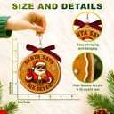 3 x 67 Christmas Ornament - 67 Ornaments for Christmas Tree, Santa Says Six Seven 2025 - Funny 6 7 White Elephant Gifts, Fun for Teen, Kid - Viral Decoration - Meme Acrylic Xmas Gifts