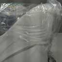 Elviros Cervical Neck Pillow for Sleeping, Memory Foam Pillow for Neck Pain Relief, Side Sleeper Cooling Pillows for Adults, Neck Support with Removable Pillowcase for Back & Stomach Sleepers (Queen Size 26Lx16.5Wx(4.3"-5")H, White)