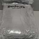 Bedsure Full Comforter Set Grey - Bed in a Bag Full Size Bedding Set 7 Pieces, GentleSoft Pintuck Bed Set Gift for Family, Pinch Pleat Grey Comforter with Sheets, Pillowcases & Shams