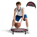 YOUGYM Basketball Training Trampoline  Indoor Quiet Practice Foldable Trampoline for Beginners/Pros, NoiseReducing Durable Portable Design, Home Ball Training