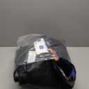 Snow Tube for Adults 2 Person, Heavy-Duty Inflatable Snow Sled with 600D Fabric Cover, Backrest, Tow Rope & Reinforced Handles, Hyperzoo Winter TobogganIdeal for Family & Friends