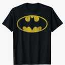 DC Comics Batman Distressed Classic Logo Short Sleeve T-Shirt XL