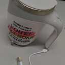 Electric Automatic Magnetic Self Stirring Coffee Mug, Mixing Mug, Fun & Inspirational, Motivational Gift for Friends or Yourself, Birthday Gift for Family, Going Away or Leaving Gift for Coworkers