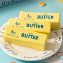 3 x 2PCS Butter Squishy ToysSlow Rebound Butter Squeeze Stress Ball , Sticky Butter Sticks Squeeze Toys, Realistic Food Squishies Fidget Toys for Adults, Office Desk Decor & Gift