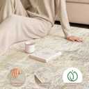 cotiled 10x12 Area Rug for Living Room Large Modern Neutral Abstract Rugs Washable Nonslip Backing Soft Carpet for Bedroom Dining Room Office Decor Beige
