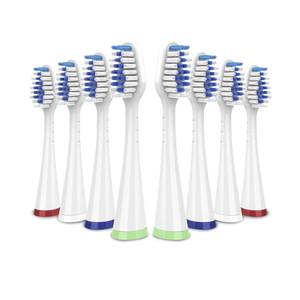 Replacement Toothbrush Heads for Waterpik Complete Care 5.0/9.0 (CC-01/WP-861), STRB-8WW, (8-Pack, White)
