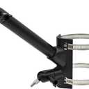 Holicfun 2-in-1 Pole Mount for Ring, Arlo, and Cameras & Solar Panels with 1/4"-20 Screw Hole - Black