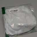 Waterproof Tablecloth with Elastic Tablecloth for Round Tables 36"-70" for Indoor Outdoor Patio Use, 36Inch, White and Gray Marble