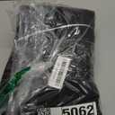 Extra Large Storage Duffle Bag with Zippers and Handles, Big Foldable Duffle Bag for Travel (Black Canvas)