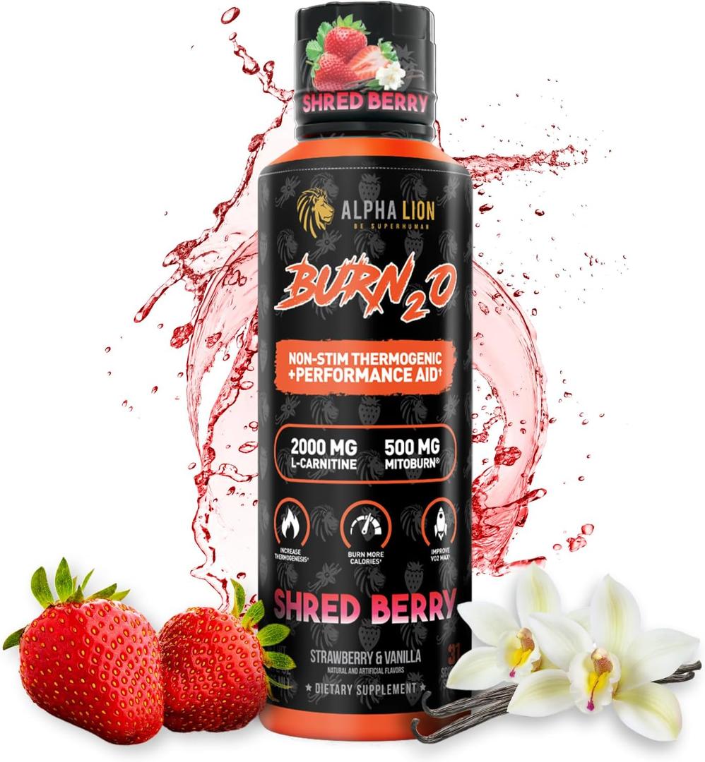 Alpha Lion Burn 2O Shed Berry, Best By: 04/2027