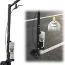 Marking Paint Wand, Industrial Two Wheel Striping Paint Sprayer, Paint Sticks for Line Paint Ground, Sports Field, Parking Lot, Work with Inverted Marking Spray Paint (Round-Tip Nozzle)