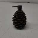 Park Designs Pinecone Hand Soap Dispenser for Bathroom | Nature Decor | Rustic Hand Soap Pump | Refillable Body Lotion & Shampoo Container | Kitchen Dish Soap Dispenser