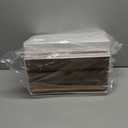 Caktraie Bathroom Organizers and Storage - 3 Drawers 2 Tier Makeup Organizer, Cosmetic Storage Drawer for Dresser Countertop and Bathroom Vanity for Large Skincare, Perfume, Amber (1 PACK)