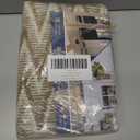 Indoor Door Mat 24x35, Dirt Resistant & Absorbent Doormat for Entryway Inside, Non-Slip Rubber Backing Front Door Mat Indoor Entrance, Low-Profile, Washable, Brown