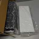 Aodisman Dog Steps for Bed and Couch, 4-Step Pet Stairs for Small Dogs, Indoor Non-Slip Dog Stairs for Old Cats, Puppy, Small Medium Dogs,18.5" H,Grey