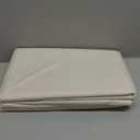 100% Blackout Shield Linen Blackout Curtains for Bedroom 84 Inches Long, Back Tab/Rod Pocket Living Room Drapes, Thermal Insulated Blackout Curtains 2 Panels Set, 50" W x 84" L, Cream