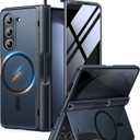 MOBOSI for Z Fold 5 Case with Privacy Screen Protector [Compatible with Magsafe], [Built-in Kickstand&Full Body Hinge Protection] Shockproof Phone Cover for Samsung Galaxy Z Fold5, Black