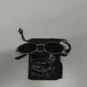 livho 2025 Trendy Oval Sunglasses - Stylish Polarized Shades for Everyday - Retro Metal Frames.