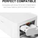Compatible with Liene Amber M100/M200/M110/M210 4x6" Photo Printer 2 Ink Cartridges & 80 Sheets Photo Paper Refill, Only for Liene DHP512/DHP513/DHP514/DHP515 Printer, for Framing, Display & Memories