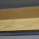 Natural Pine Floating Shelves - Bathroom & Bedroom/Living Room - Set of 2 (30x6.7x1.2 inch)
