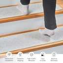 Carpet Stair Treads Non-Slip Geometric  9x30 (15-Pack) Runners for Wooden Steps