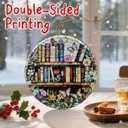 4 x Enchanting Book Christmas Ornaments: Christmas Tree Ornaments & Holiday Decor  Perfect Holiday Presents & Gift Ideas for Friends, Coworker, Family, Book Lover, and Literary Lover