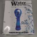 O2COOL Elite Battery Powered Handheld Water Misting Fan (Blue) (1 Pack)