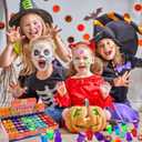 190PCS Halloween Party Favors Toys Stamps Halloween Stickers for Kids Trick or Treat Decorations Treat Bag, Goodies Bags, Classroom Game Reward Prizes