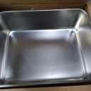 Stainless Steel Litter Box,Cat Litter Box High Sided
17" L x 13" W x 5" H Metal Cat Litter Box,Easy to Clean,Easy to Clean, Non-Stick Litterbox for Cats or Kittens