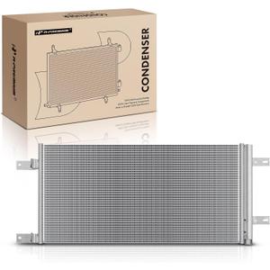 A-Premium Air Conditioning A/C Condenser Compatible with Ford F-250 F-350 F-450 F-550 Super Duty, 2011-2016, V8 6.7L, Replace# BC3Z19712A