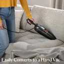 Bissell 2033M Featherweight Stick Lightweight Bagless Vacuum and Electric Broom with Crevice Tool for Hard Floors and Carpets, Black