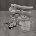 2026-Button Maker Machine 58mm, Professional Badge Making Kit with 50 Parts, No Installation DIY Badge Maker, Pin Press Machine, Kids Craft Kit for Crafts, Schools