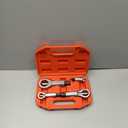 Metal Nut Splitter Cracke (4 Pack), Heavy Metal Duty Nut Splitter Pressure Nut Splitting Tools for Removing Broken Nuts