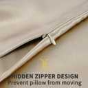 ZIMASILK 100% Pure Mulberry Silk Pillow Cases for Hair and Skin, Soft, Hypoallergenic & Smooth, Both Sides Grade 6A Silk, with Hidden Zipper, Gift for Women Men, 1pc (Queen 20''x30'', Taupe)