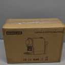 beanglass Mini Espresso Machine Compatible for NS Original Line Pods, Compact Capsule Coffee Maker with 20 Bar High Pressure Pump, 22 oz Removable Water Tank (White)