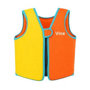 Vine Kids Swim Vest Toddler Learn to Swim Flotation Jackets Training Vest | for Boys Girls Neoprene Float Jacket, Full Front Zipper, Bright Colors, Built-in Foam Pads, Pool Floaties XL