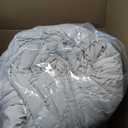 Litanika Oversized King Comforter Set with Sheets 120x120, 7 Pieces Super King Bed in a Bag Boho Tufted Bedding Comforter Sets Oatmeal