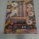 Wildflower Pages Puzzles for Adults 1000 Pieces Puzzle Clearance Vintage Books Challenging Adult Puzzles 1000 Pieces Puzzle Perfect for Game 27.5 x 19.6 inch