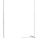 SONGMICS HSR025W01 Mobile Clothes Rack, Clothes Rack, Clothes Rack, Clothes Rack, Clothes Rack, Clothes Rack, on Wheels, Wardrobe, Organiser, Metal with Storage Shelf, Bar Load 40 kg, White