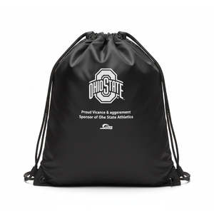 Small Black pouch with small folded tarp inside, 10 pack