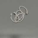 2 Pairs AirPods Ear Hooks for AirPods Pro 2, Pro, 4, 3, 2 & 1 - Upgraded Anti Slip Sports Clip Hooks - White