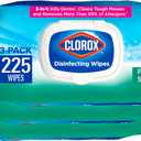 Clorox Disinfecting Wipes, Bleach Free, Household Essentials, Fresh Scent, Moisture Seal Lid, 75 Cleaning Wipes, Pack of 3 (New Packaging)