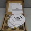 Kidde Smoke Detector, AA Battery Powered, LED Warning Light Indicators, 1 Pack, White, 30CUAR