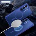 ESR for Samsung Galaxy S25 Plus Phone Case, Compatible with MagSafe, Magnetic Case for S25+ Plus, Military-Grade Protection, Yellowing Resistant, Classic Series, Frosted Blue