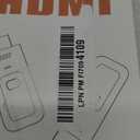 Wireless HDMI Transmitter and Receiver, 100ft/30m 4K Decode 1080P Output Wireless HDMI Extender Kit, 5G Screen Mirroring Adapter for Streaming Video/Audio to Monitor from PC/Projector